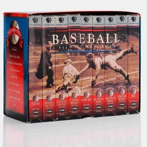 NWT Vintage VHS PBS Baseball A Film By Ken Burns 9 VHS Set COLLECTIBLE O…